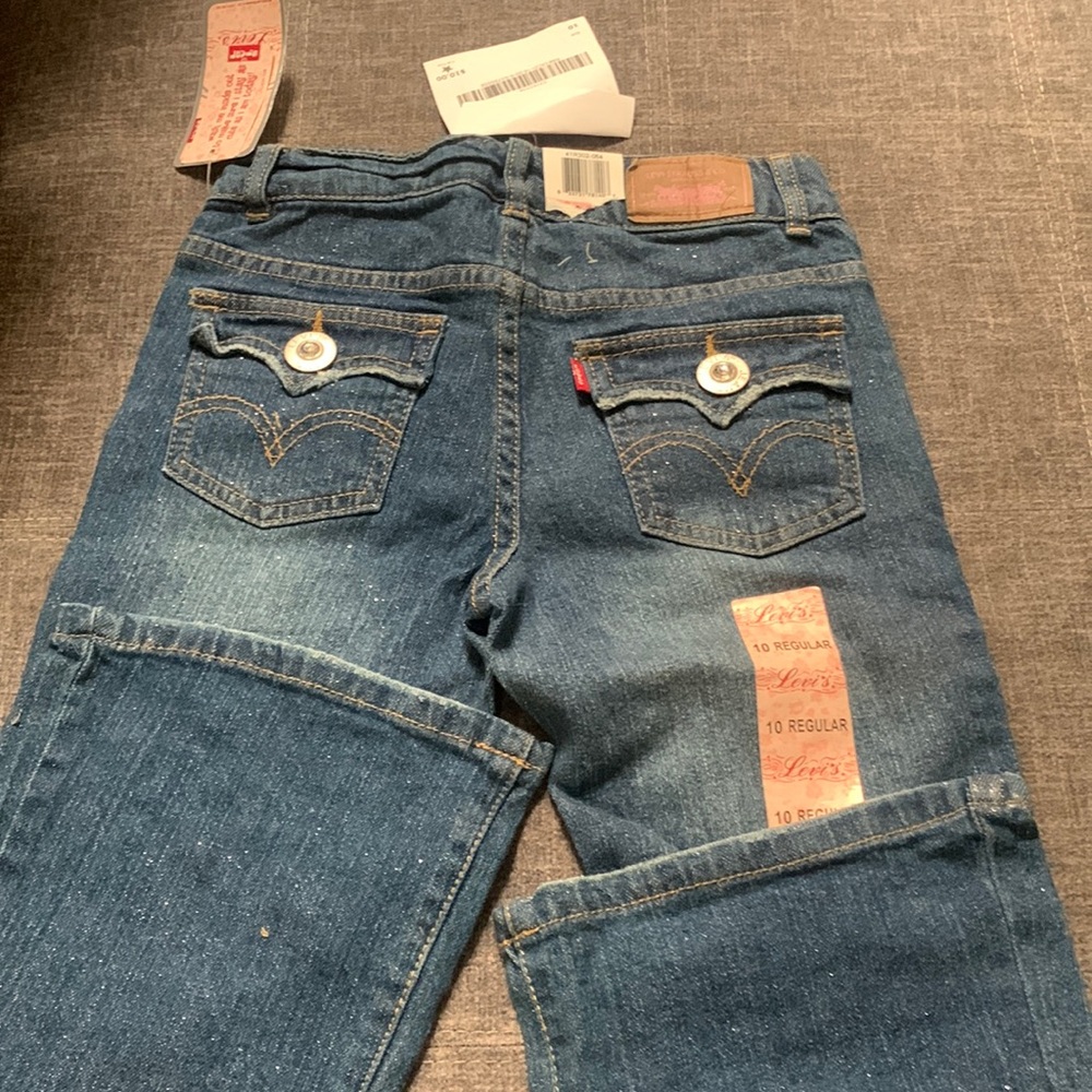 NWT Girls bootcut jeans with little sparkles